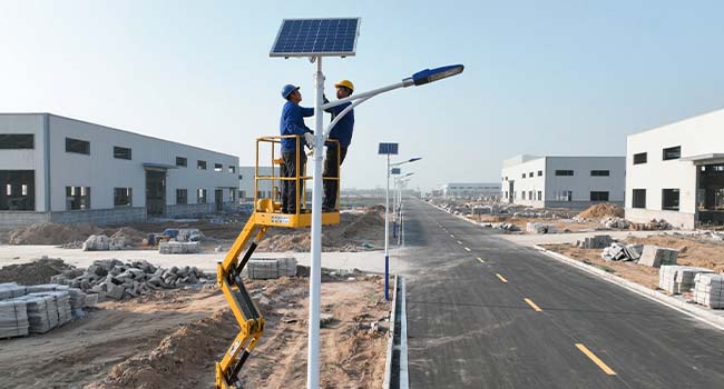 all in one solar street lights